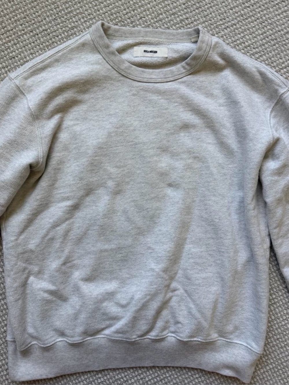 Buck Mason Men’s Crewneck Sweatshirt - Large